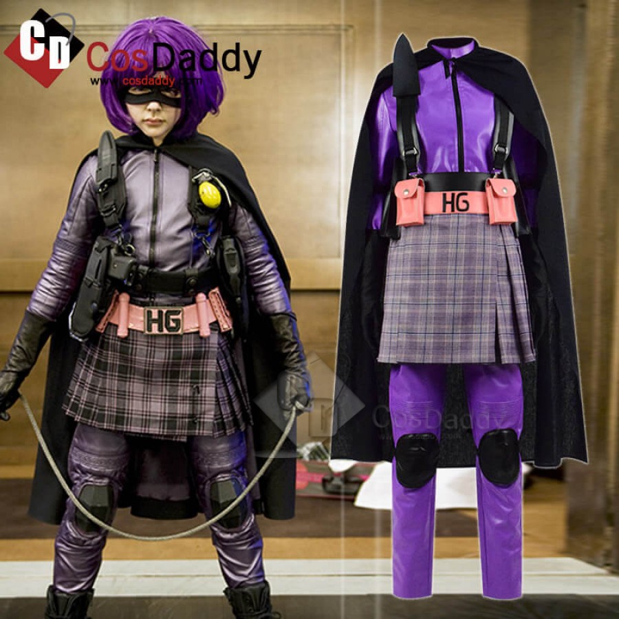 Kick Ass Hit Girl Dress Mindy Macready Halloween Cospaly Costume